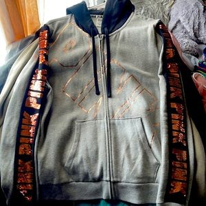 Victoria’s Secret’s PINK zip-up Hoodies